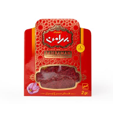 زعفران دو گرم بهرامن